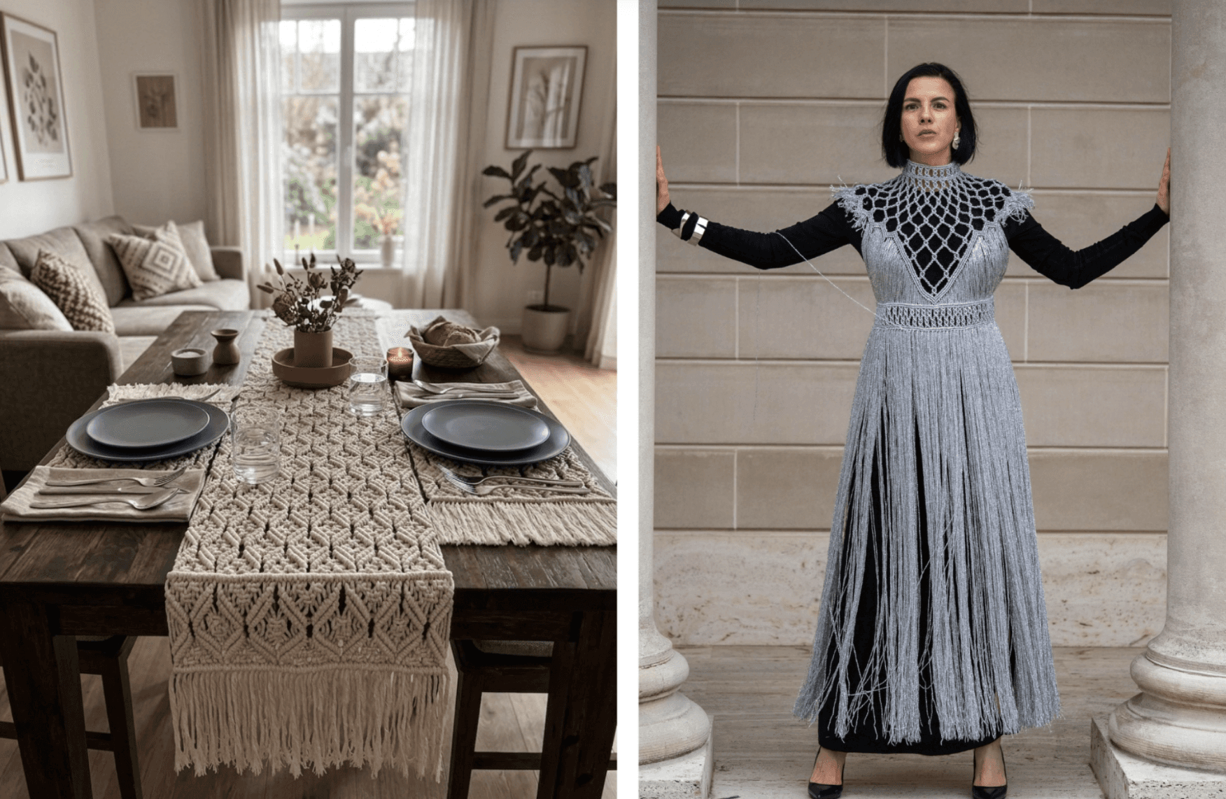 Exclusive Interview: Kateryna Malikova on Transforming Traditional Macramé into Contemporary Wearable Art and Advancing Fiber Art Education